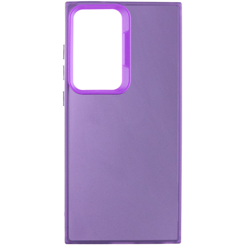 

TPU+PC чехол Magic glow with protective edge для Samsung Galaxy S23 Ultra (Purple) 1651875