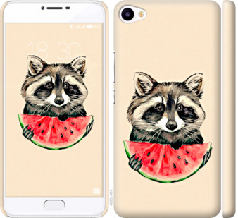 

Чехол Енотик с арбузом для Meizu U20 799816