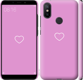 

Чехол Сердце 2 для Xiaomi Mi 6X 912401