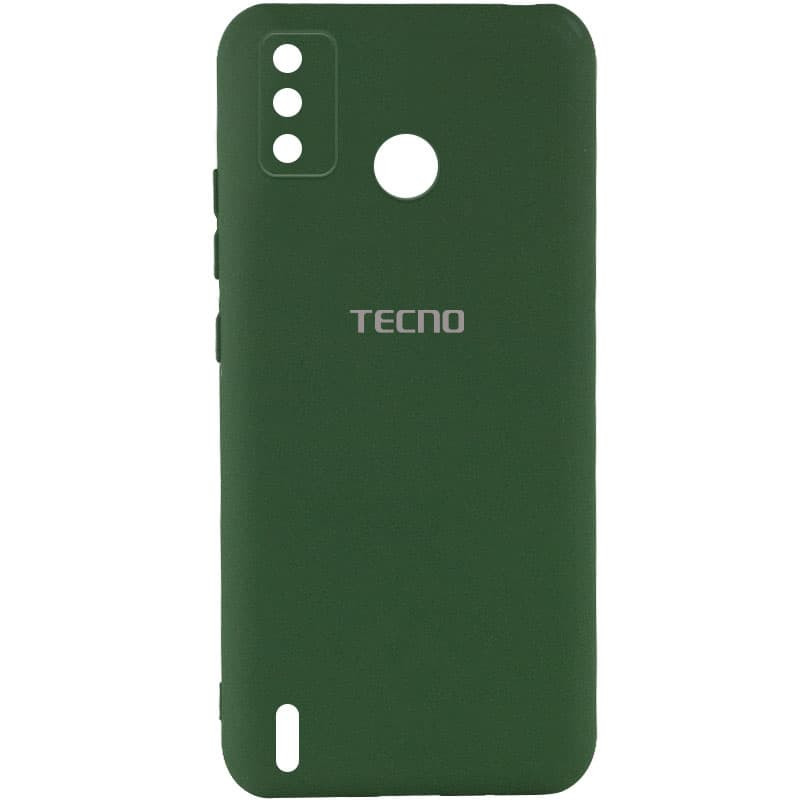 

Чохол Silicone Cover My Color Full Camera (A) на TECNO Spark 6 Go (Зелений / Dark green) 1234671