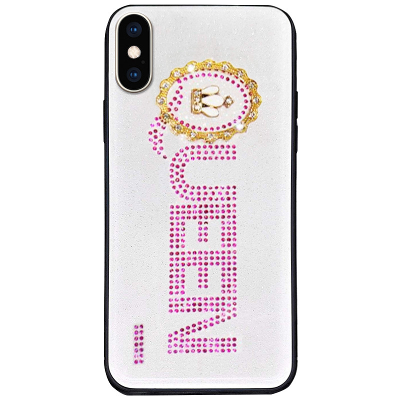 

TPU+Glass чохол TYBOMB Queen на Apple iPhone XS Max (6.5") (pink) 784872