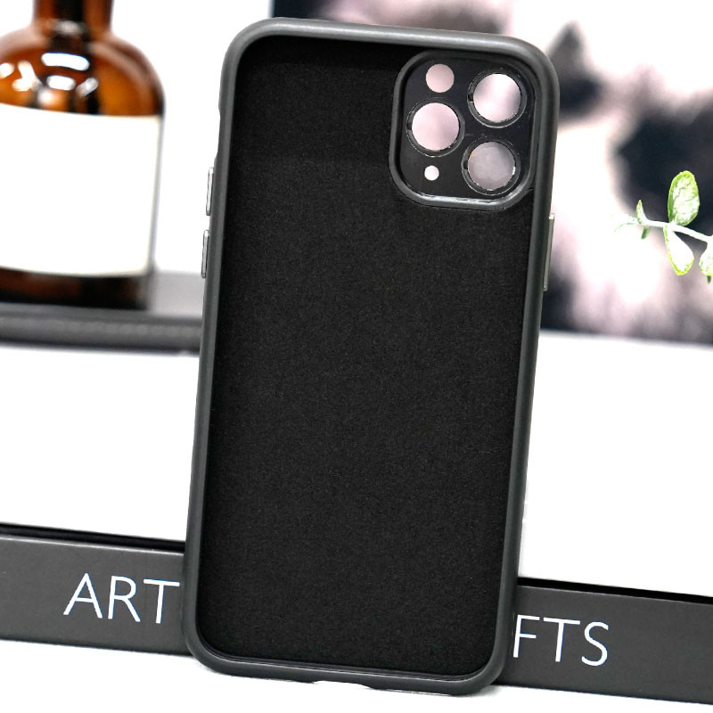 Фото Чехол TPU+Glass Sapphire Midnight with Magnetic Safe для Apple iPhone 11 Pro (5.8") (Черный / Black) в магазине vchehle.ua
