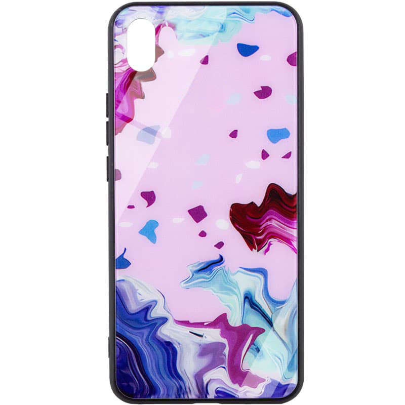 

TPU+Glass чохол Diversity на Xiaomi Redmi 9A (Stains red) 1223209