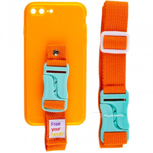 Чехол Handfree с цветным ремешком для iPhone 7 plus (5.5")