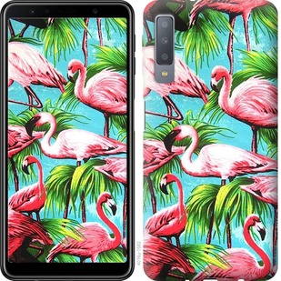 

Чехол Tropical background для Samsung Galaxy A7 (2018) A750F 679177