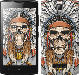 

Чехол Череп индейца для Lenovo A2010 641064