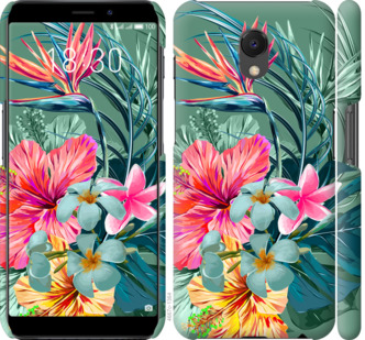 

Чехол Тропические цветы v1 для Meizu M6s 845112