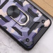 Ударостійкий чохол Camshield Serge Ring Camo на Xiaomi Redmi Note 11 (Global) / Note 11S (Фіолетовий / Army Purple) в магазині vchehle.ua