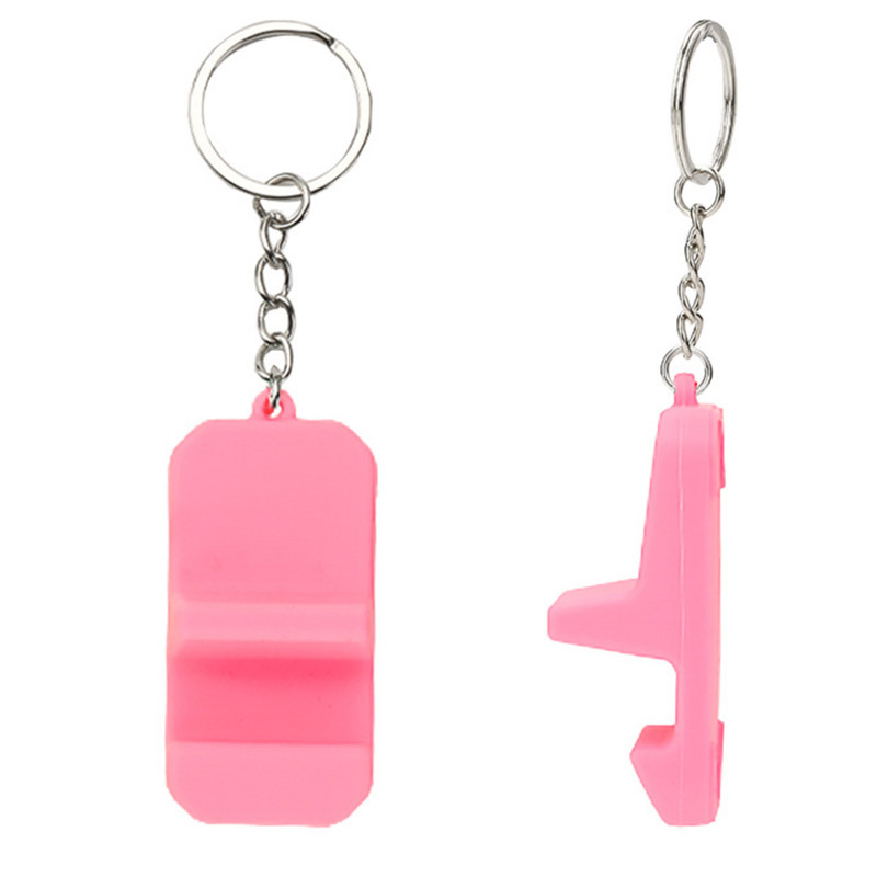 Брелок силіконовий підставка для телефону (Pink)