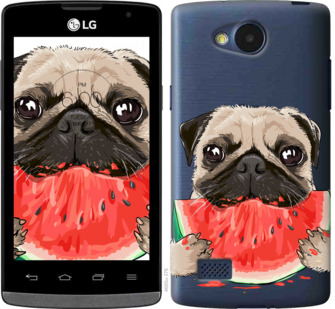 

Чохол Мопс і кавун на LG Joy H220 843644