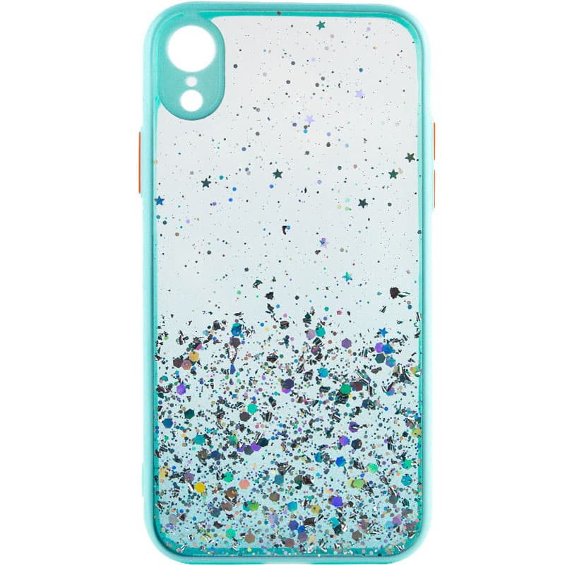 

TPU чохол Spangle star з захистом камери на Apple iPhone XR (6.1") (Бірюзовий) 1211813