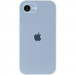 Чохол Silicone Case Full Camera Protective (AA) на Apple iPhone 16e (6.1") (Блакитний / Sweet Blue)