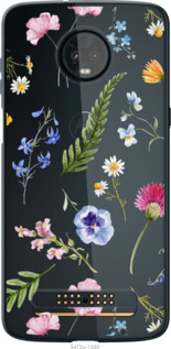 

Чехол Цветочный фон v2 для Motorola Moto Z3 Play 1440546