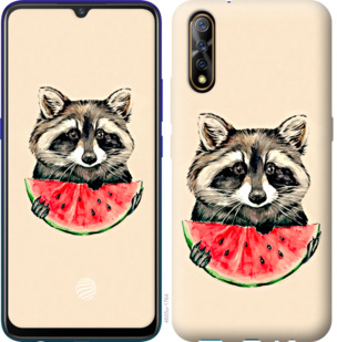 

Чохол Єнотик з кавуном на Vivo V17 Neo 800029