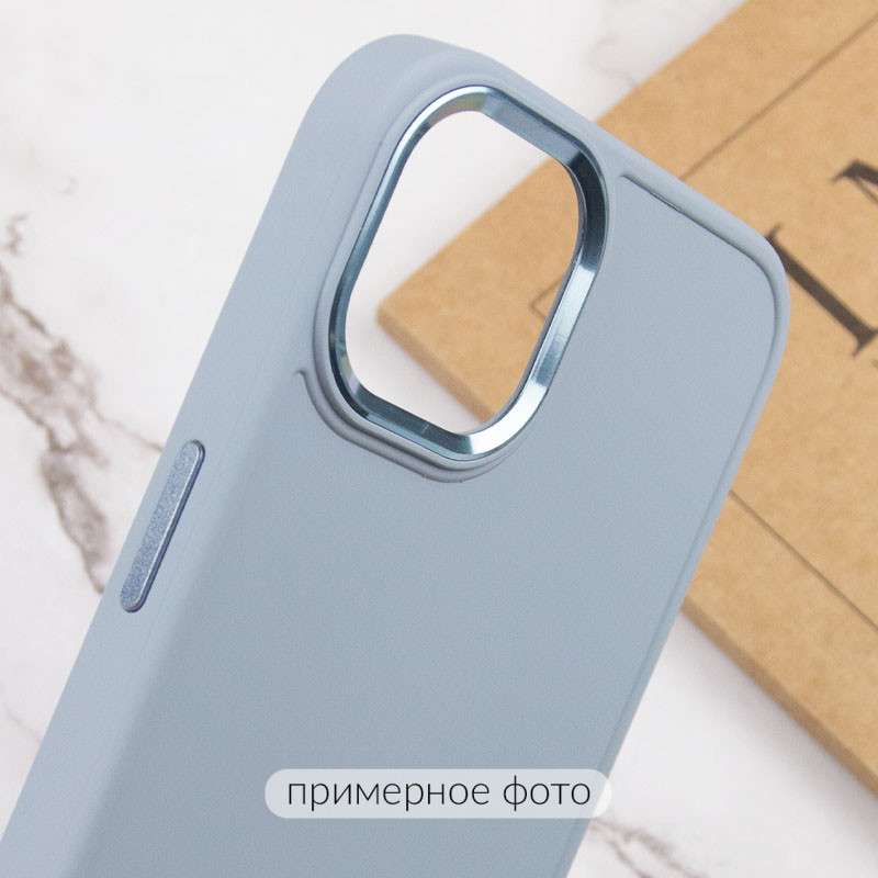 TPU чохол Bonbon Metal Style на Xiaomi Redmi 10C (Блакитний / Mist blue) в магазині vchehle.ua