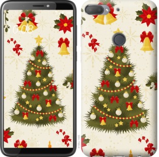 

Чехол Новогодняя елка для HTC Desire 12 Plus 759866