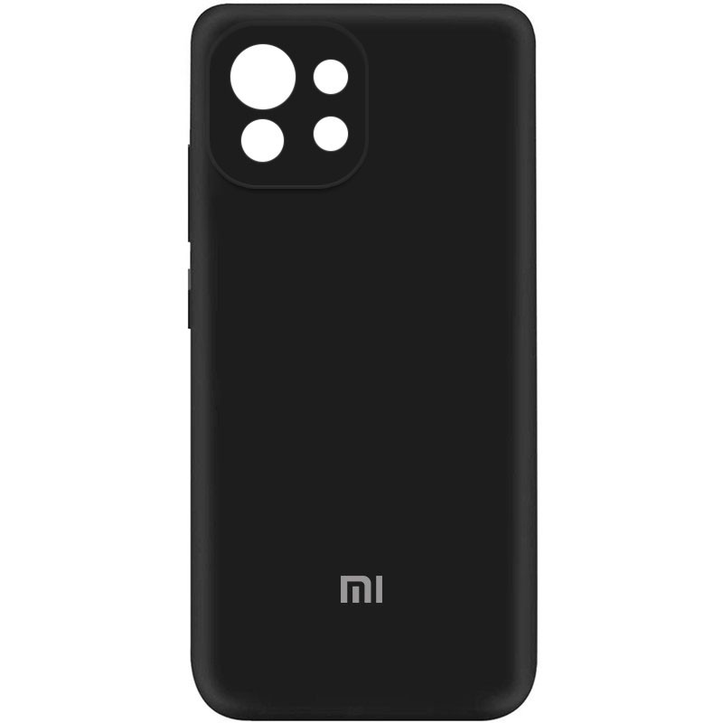 

Чехол Silicone Cover My Color Full Camera (A) для Xiaomi Mi 11 Lite (Черный / Black) 1167456