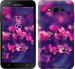Чехол Пурпурные цветы для Samsung Galaxy J7 Neo J701F