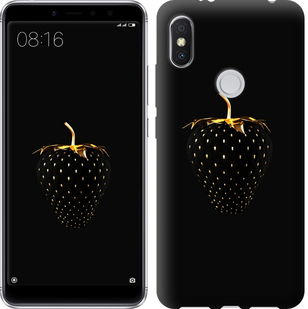 

Чехол Черная клубника для Lenovo S5 Pro 687485