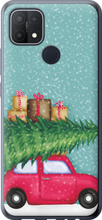 

Чехол Машина с подарками для Oppo A15s 1671987
