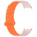 Фото Ремешок Dual-color Magnetic для Xiaomi Mi Band 9/8 (Light Pink / Orange) в магазине vchehle.ua