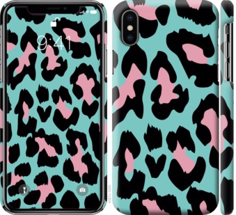 

Чехол Пятна для iPhone X (5.8") 756972
