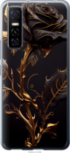Чехол Роза 3 для Vivo Y73S