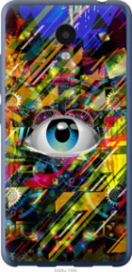 Чехол Абстрактный глаз для Meizu M5c