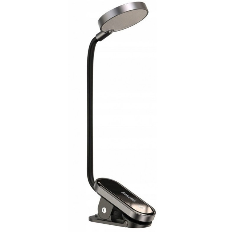 Лампа Baseus Comfort Reading Mini Clip Lamp (DGRAD-0) (Dark Gray)