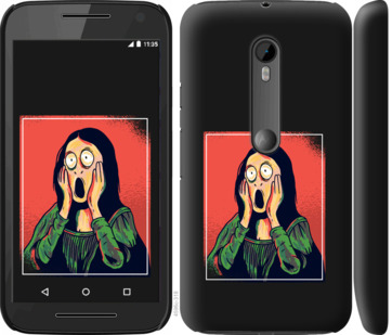 

Чехол Мона Лиза для Motorola Moto G3 808424