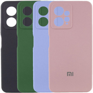 Чехол Silicone Cover Lakshmi Full Camera (AAA) with Logo для Xiaomi Redmi Note 12 4G