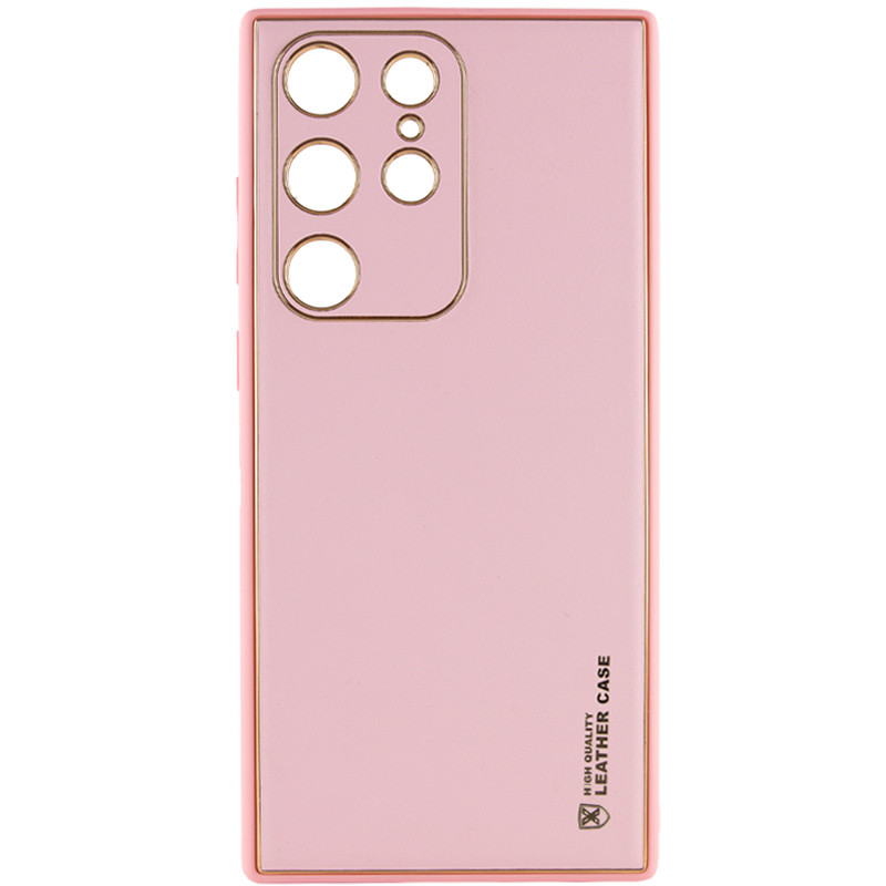 

Шкіряний чохол Xshield на Samsung Galaxy S23 Ultra (Рожевий / Pink) 1509939