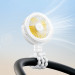 Купити Портативний вентилятор Usams ZB289 Baby Stroller fan 2000mAh (White) на vchehle.ua