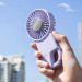 Фото Портативний вентилятор SQT-BF2 з карабіном 1800mAh (Purple) на vchehle.ua