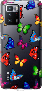

Чохол Барвисті метелики на Xiaomi Poco X3 GT 1228989