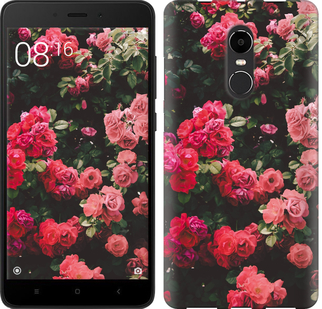

Чехол Куст с розами для Xiaomi Redmi Note 4X 639352