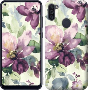 

Чехол Цветы акварелью для Samsung Galaxy M11 M115F 918169