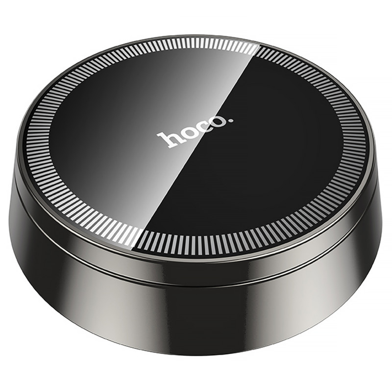 Автотримач Hoco H83 Metal ring magnetic (center console) (Metal grey) в магазині vchehle.ua