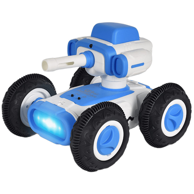 Машинка на радиоуправлении SHT 1509B Cartoon Tank 2.4G (Blue)