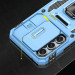 Удароміцний чохол Camshield Army Ring на Samsung Galaxy A35 / A55 (Блакитний / Light Blue) в магазині vchehle.ua