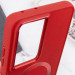 Купить TPU чехол Bonbon Metal Style with Magnetic safe для Samsung Galaxy S21 Ultra (Красный / Red) на vchehle.ua