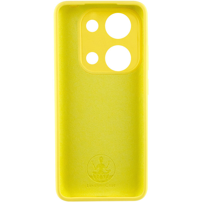 Фото Чехол Silicone Cover Lakshmi Full Camera (AAA) для Xiaomi Redmi Note 13 4G (Желтый / Yellow) на vchehle.ua