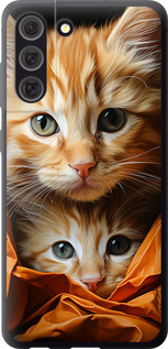 Чехол Котики 2 для Samsung Galaxy S21 FE