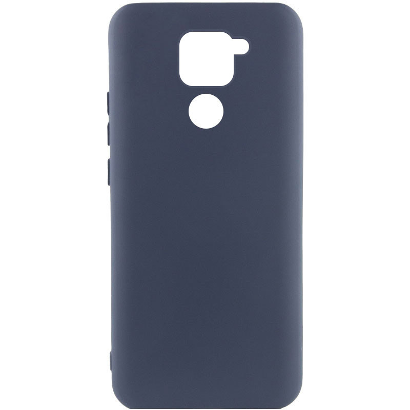 Чехол Silicone Cover Lakshmi (AA) для Xiaomi Redmi Note 9 / Redmi 10X (Синий / Midnight Blue)