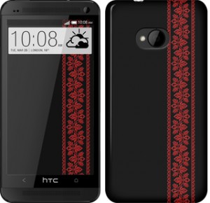 Чехол Вышиванка 53 для HTC One M7