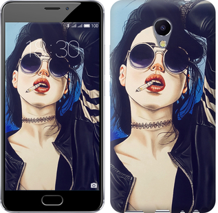 

Чохол Дівчина на стилі на Meizu M5 Note 643852