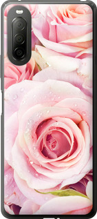 

Чохол Квітучі троянди на Sony Xperia 10 II 1603665