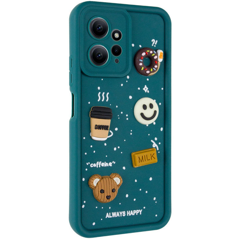 Чохол TPU Toys Case на Xiaomi Redmi Note 12 4G (Pine Green / Always Happy)