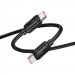Дата кабель Hoco X115 Surpass Type-C to Type-C 240W (1m) (Black) в магазині vchehle.ua