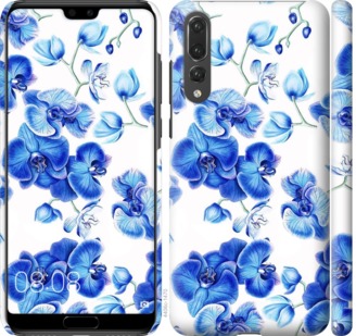 

Чехол Голубые орхидеи для Huawei Nova 4 725222